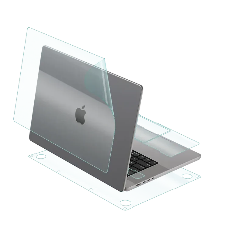 Screen & Body Protector For Macbook