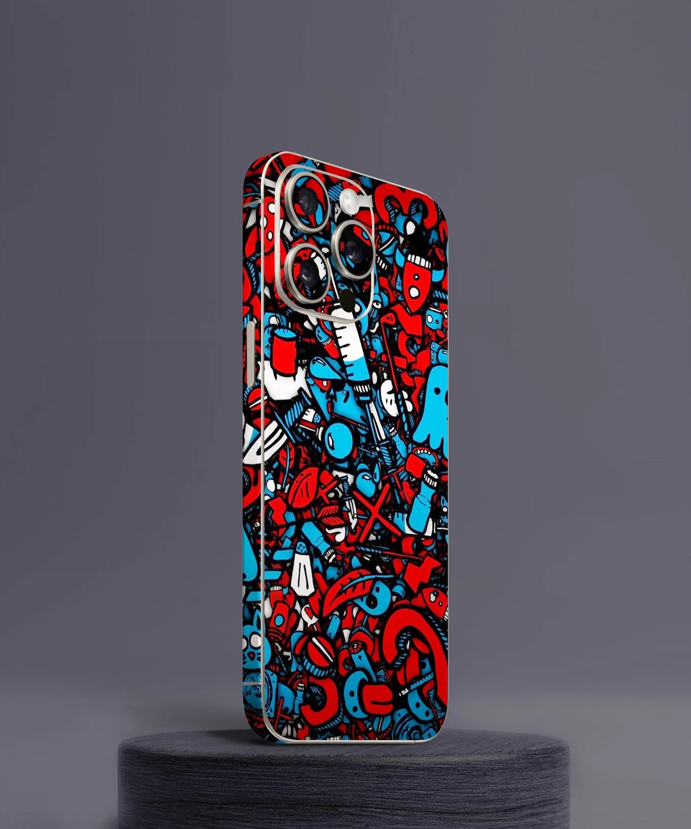 Abstract Red Mobile Skin